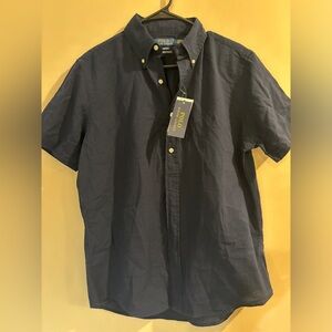 Ralph Lauren Men's Dark Blue Casual Shirt